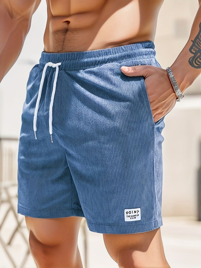 Henry - Verstellbare Kurze Hosen mit Kordelzug im Lose Passform Gestaltung mit funktionellen Taschen