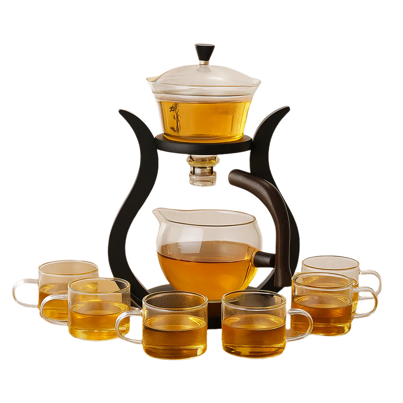 BrewMuse – Teekannen Set mit tropffreiem Ausguss und herausnehmbarem Sieb