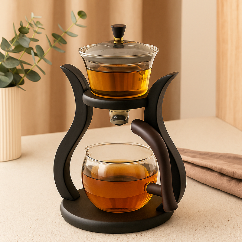 BrewMuse – Teekannen Set mit tropffreiem Ausguss und herausnehmbarem Sieb