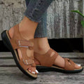 Nina – Lässige offener Spitze Sandalen mit verstellbarer Schnalle und rutschfester Sohle