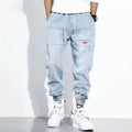 Adrian – Bequeme Lockere Passform Hose mit Kordelzugbund und Taschen