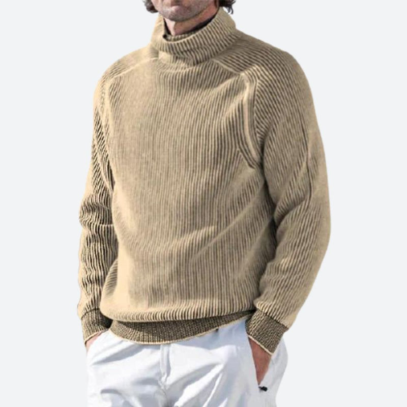 Anselm - Warm Langärmelig Rollkragenpullover