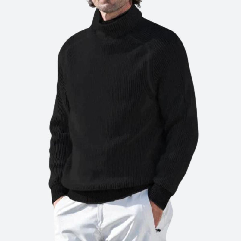 Anselm - Warm Langärmelig Rollkragenpullover