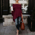 Mira – Off-Shoulder-Top mit drapiertem Ausschnitt und lässigen Ärmeln