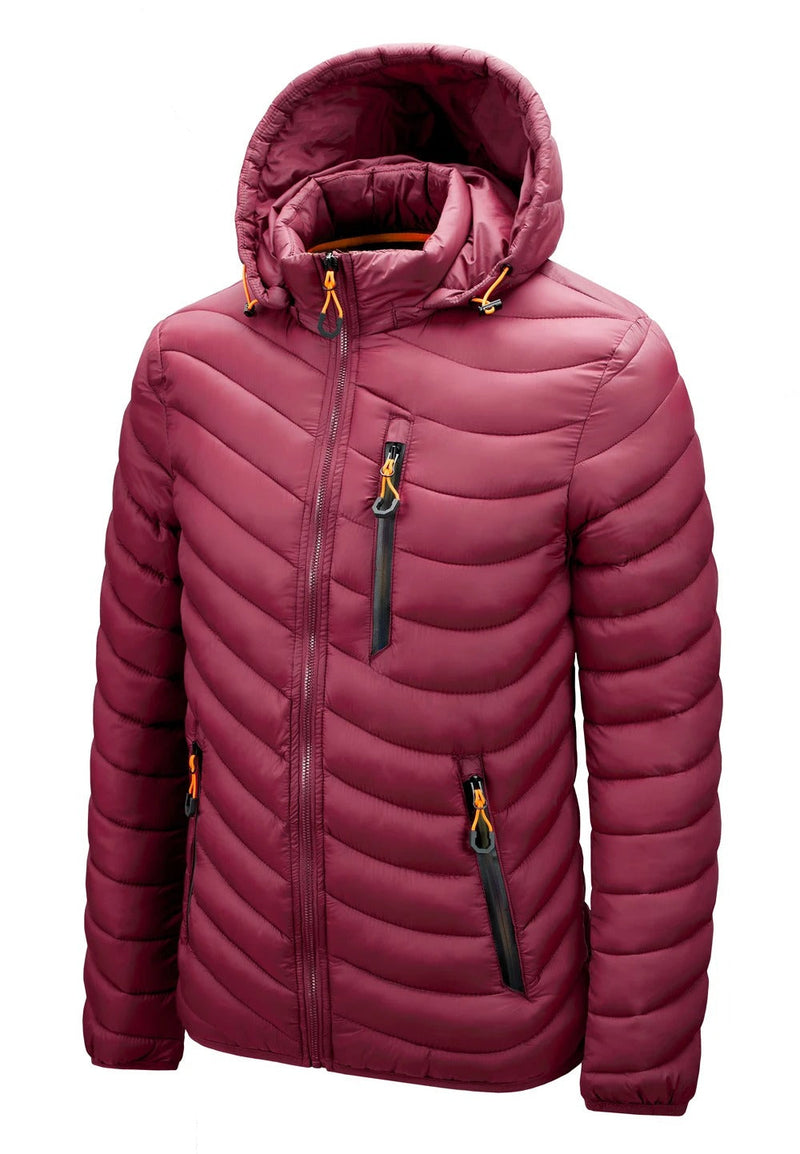 Max - Wasserdicht Langärmelig Kapuze Jacke Mit Reissverschluss