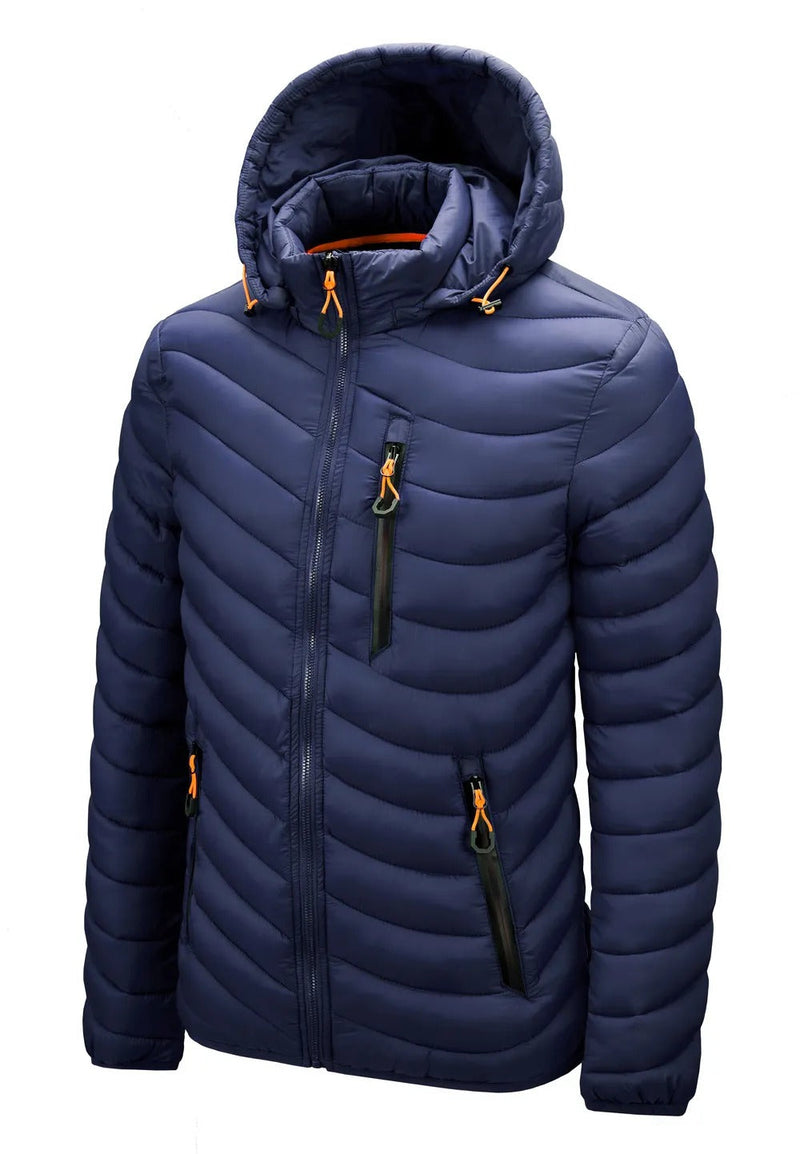 Max - Wasserdicht Langärmelig Kapuze Jacke Mit Reissverschluss