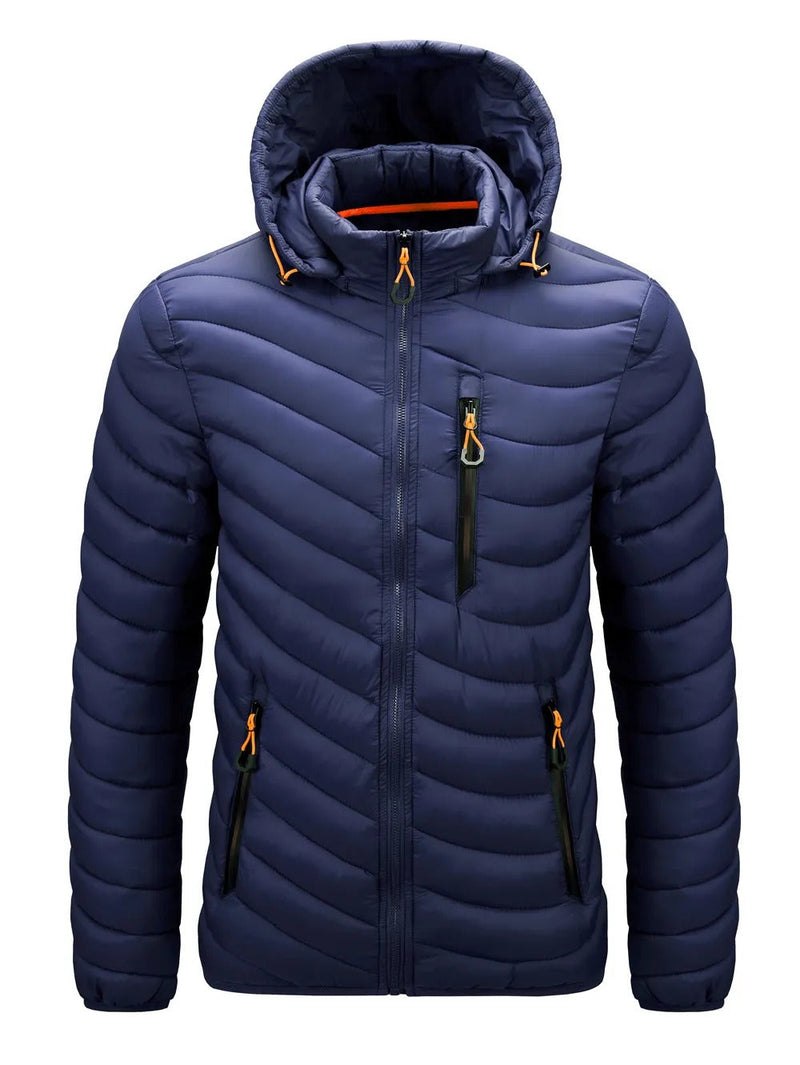 Max - Wasserdicht Langärmelig Kapuze Jacke Mit Reissverschluss