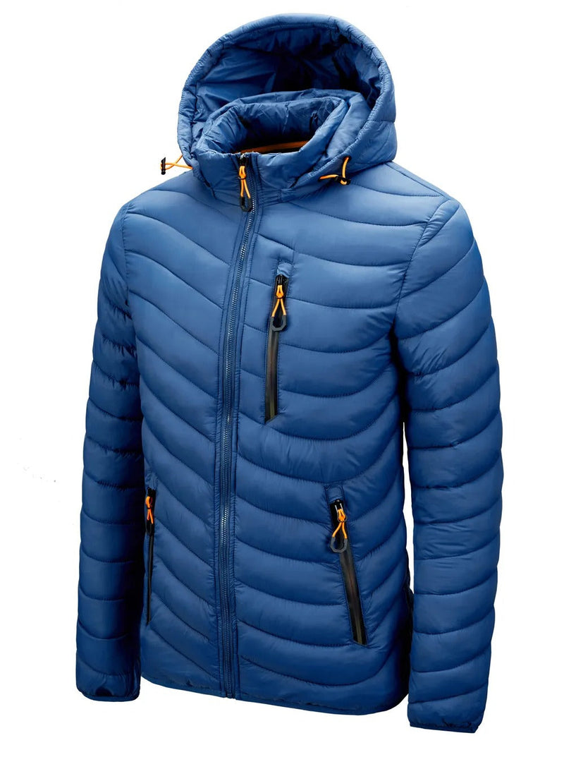 Max - Wasserdicht Langärmelig Kapuze Jacke Mit Reissverschluss