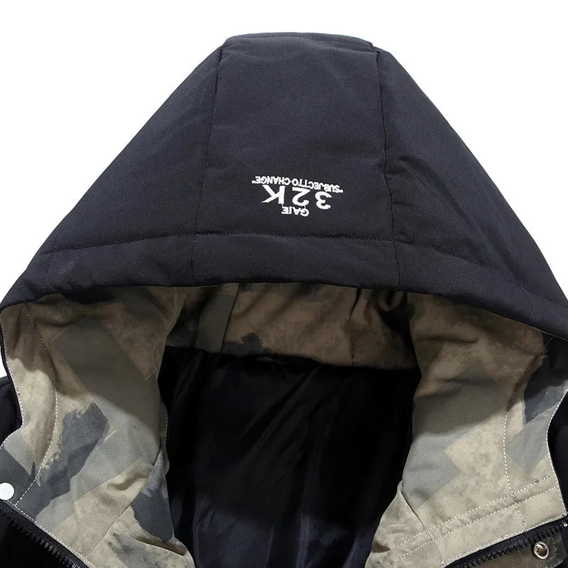 Adam - Warme Langärmelig Kapuze Jacke Mit Taschen