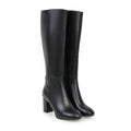 Alina – Kniehohe Stiefel mit Reißverschluss und rutschfester Sohle für Komfort