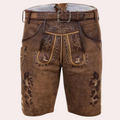 David – Oktoberfest Kurze Hosen mit verstellbarem Gürtel und praktischen Taschen
