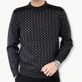 Conrad - Warmer Langärmeliger Rundhalsausschnitt Gemusterter Pullover