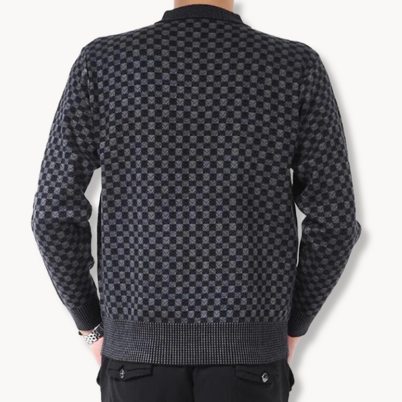 Conrad - Warmer Langärmeliger Rundhalsausschnitt Gemusterter Pullover