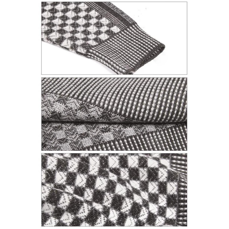 Conrad - Warmer Langärmeliger Rundhalsausschnitt Gemusterter Pullover