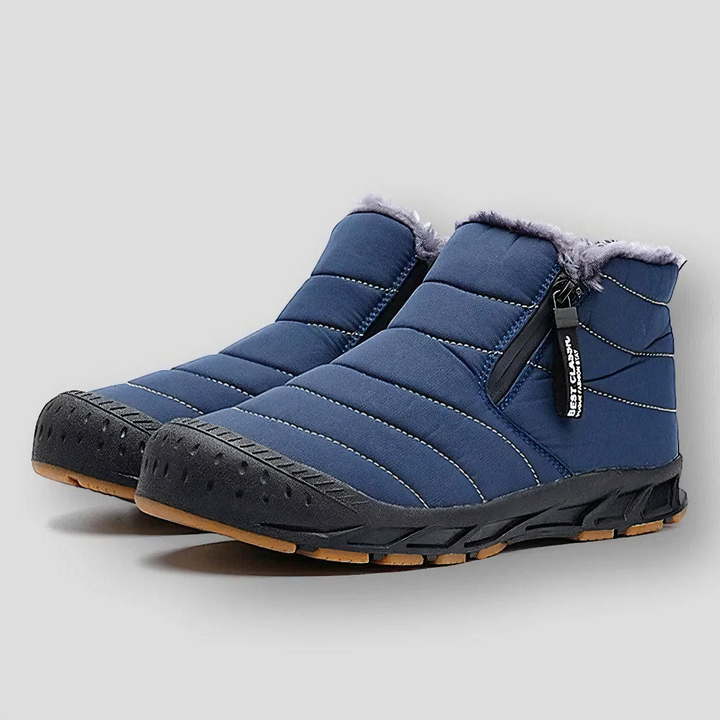 Conrad - Warme Rutschfest Reißverschluss Pelz Stiefelette