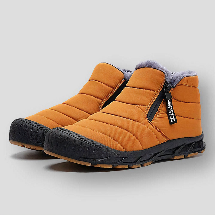 Conrad - Warme Rutschfest Reißverschluss Pelz Stiefelette
