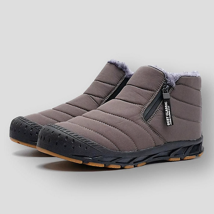 Conrad - Warme Rutschfest Reißverschluss Pelz Stiefelette