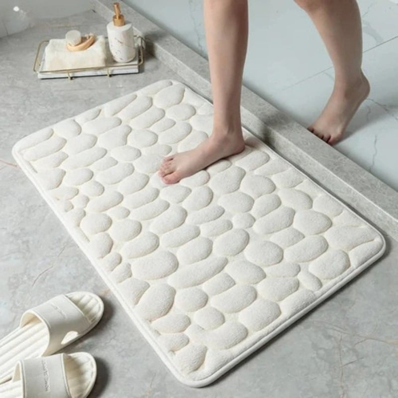 NestDry - Rutschfeste saugfähige Badematte für Dusche Badewanne und Waschbecken