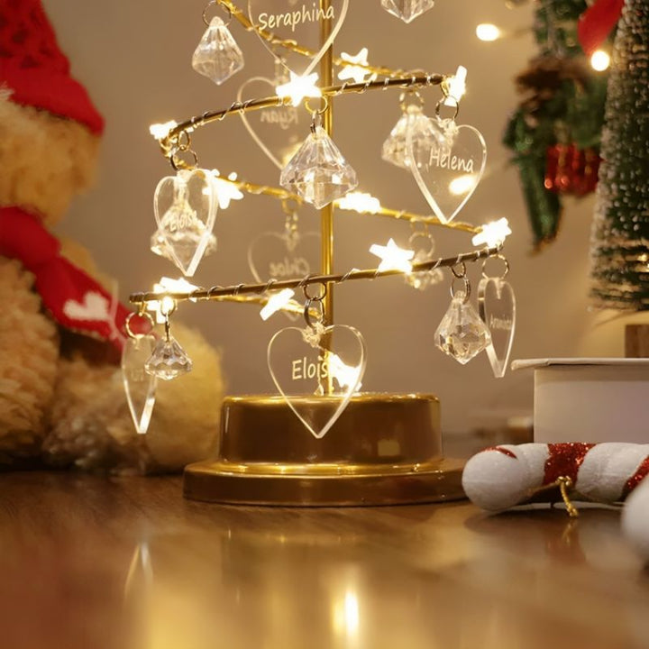 Cherish - Dekorativ Weihnachten Baum Lampe Mit Familiencharme