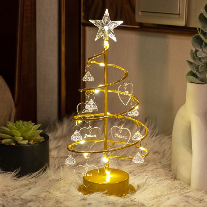 Cherish - Dekorativ Weihnachten Baum Lampe Mit Familiencharme