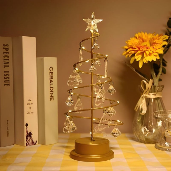 Cherish - Dekorativ Weihnachten Baum Lampe Mit Familiencharme