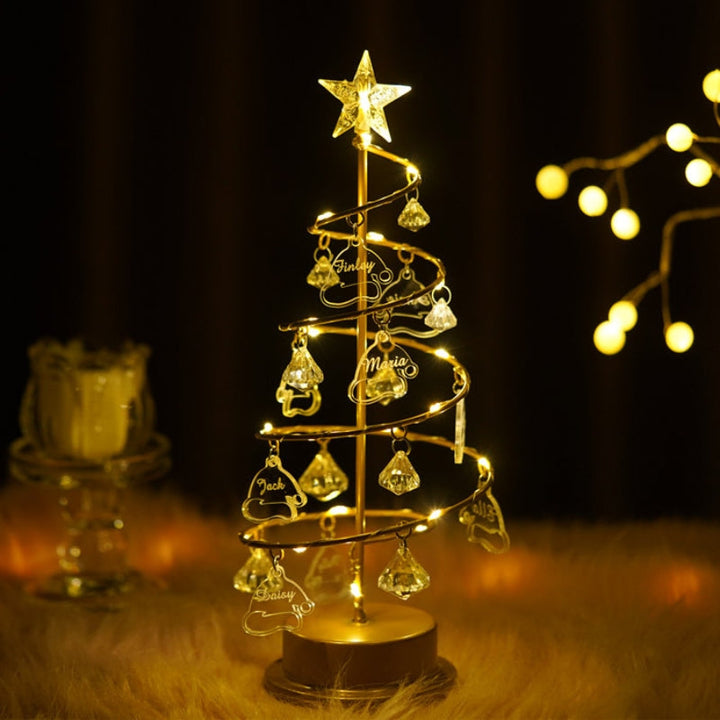 Cherish - Dekorativ Weihnachten Baum Lampe Mit Familiencharme