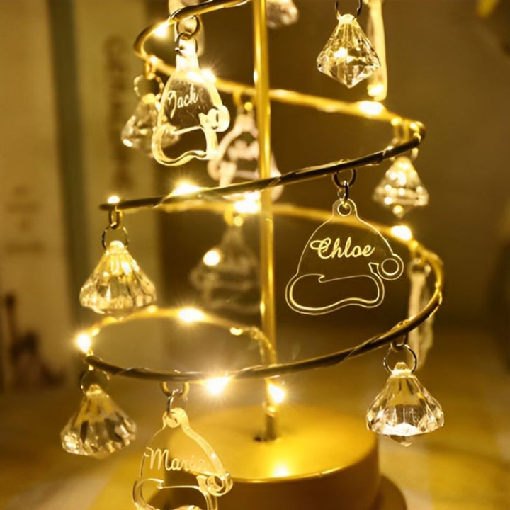 Cherish - Dekorativ Weihnachten Baum Lampe Mit Familiencharme