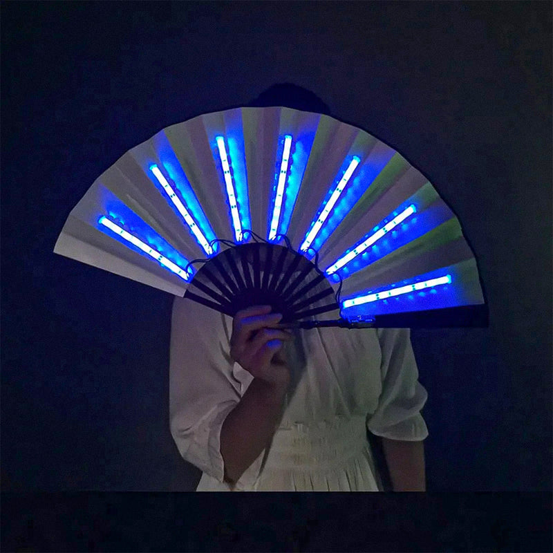 FanFlare – Faltbarer Handventilator mit LED Lichtanzeige