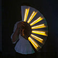 FanFlare – Faltbarer Handventilator mit LED Lichtanzeige