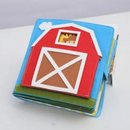 TinyTales - Buntes Bauernhof Stoffbuch und texturiertes Lernabenteuer für Kinder