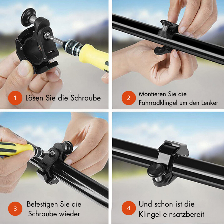 BellSound - Leichtgewicht Laut Und Deutlich Fahrradklingel