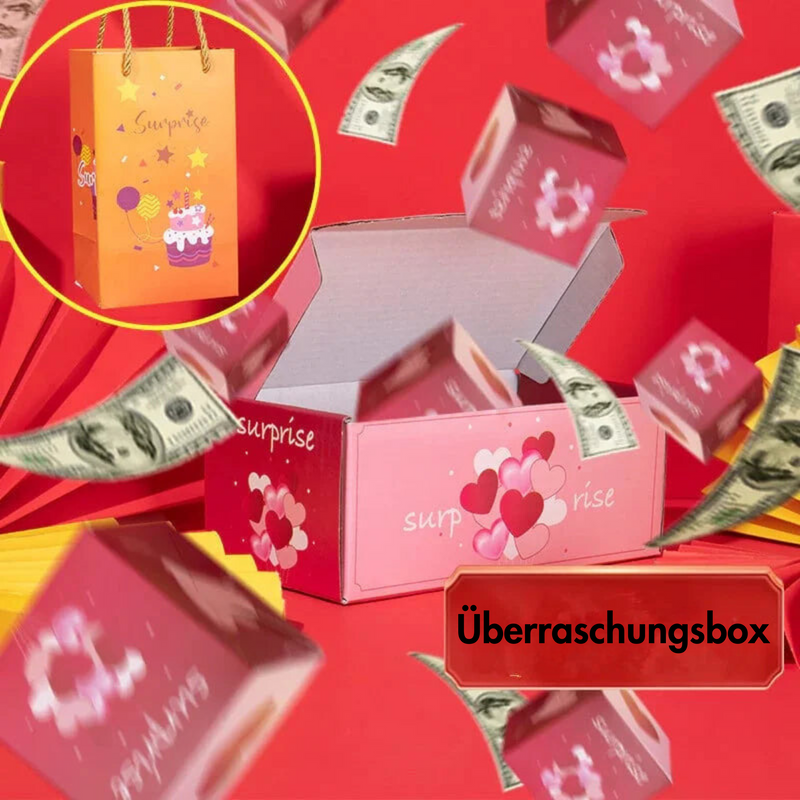 JoyBox - Unvergesslich Überraschungen Zusammenklappbar Geschenkbox