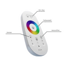 LumiWave - Moderne LED Stehleuchte mit lebhaften Multicolor Effekten