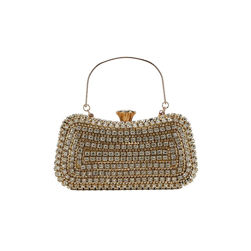 Sorina – Kleine Clutch Tasche mit geometrischem Muster