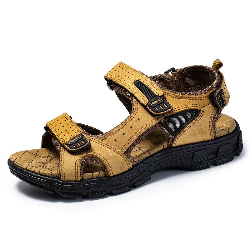 Dennis – Leichte Sandalen mit verstellbarem Riemen und rutschfester Sohle