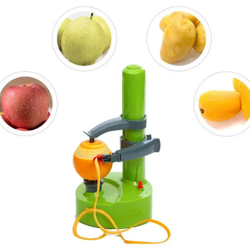 PeelSwift – Elektrischer automatischer Schäler mit rotierender Basis und Multifunktionsklinge