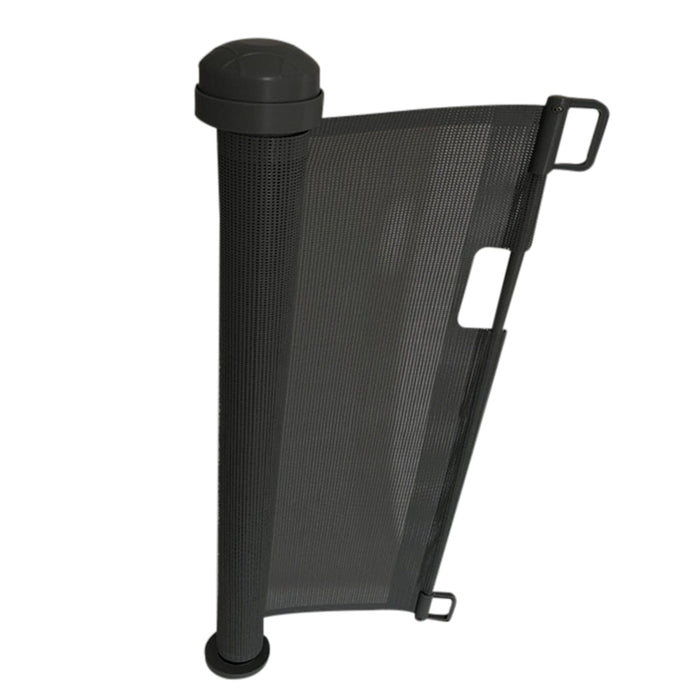 SafeNest – Breites einziehbares Sicherheitstor mit sanftem Aufrolldesign