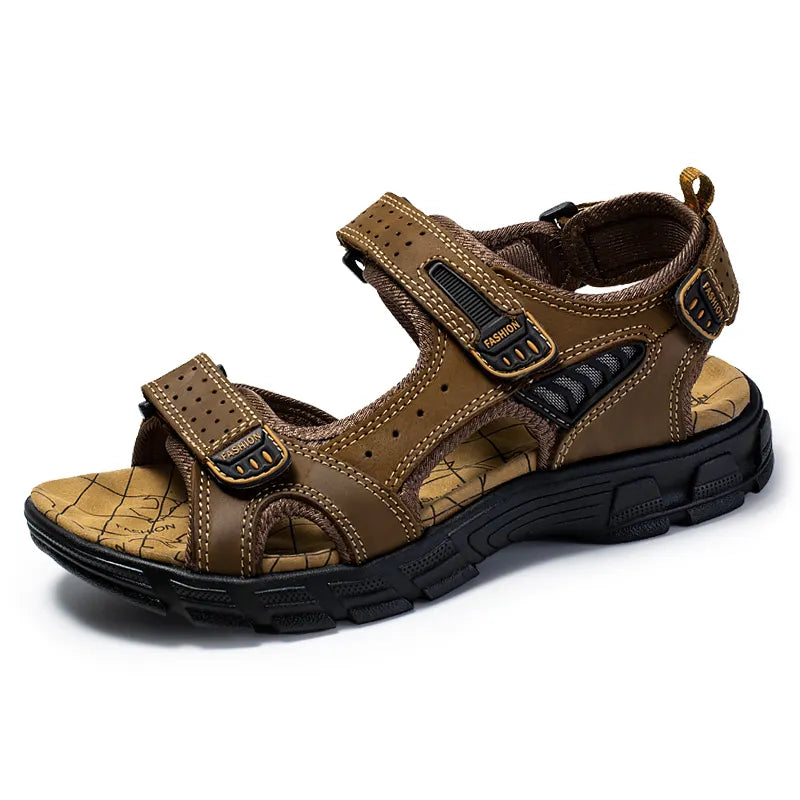 Dennis – Leichte Sandalen mit verstellbarem Riemen und rutschfester Sohle