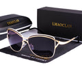 Emma – Luxuriöse polarisierte Sonnenbrille mit leichtem Entwerfen und UV Schutz