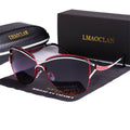 Emma – Luxuriöse polarisierte Sonnenbrille mit leichtem Entwerfen und UV Schutz