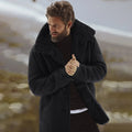 Carl - Warme Langärmelig Vlies Auskleidung Reversjacke Mit Knöpfen