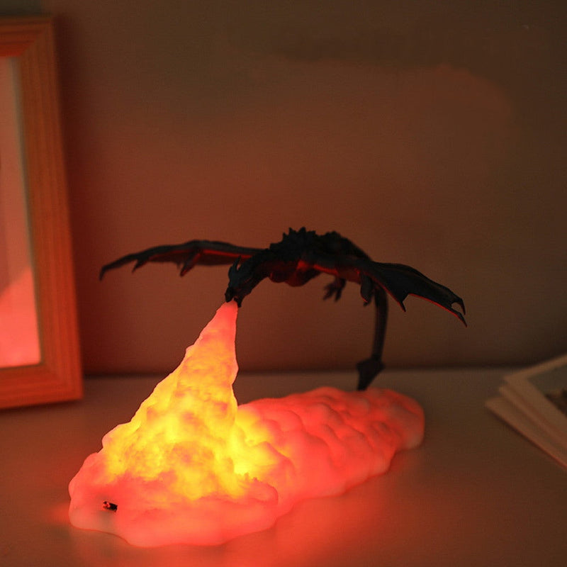 MythGlow – Wandleuchte in Drachenform mit LED-Licht und skulpturaler Auflösung