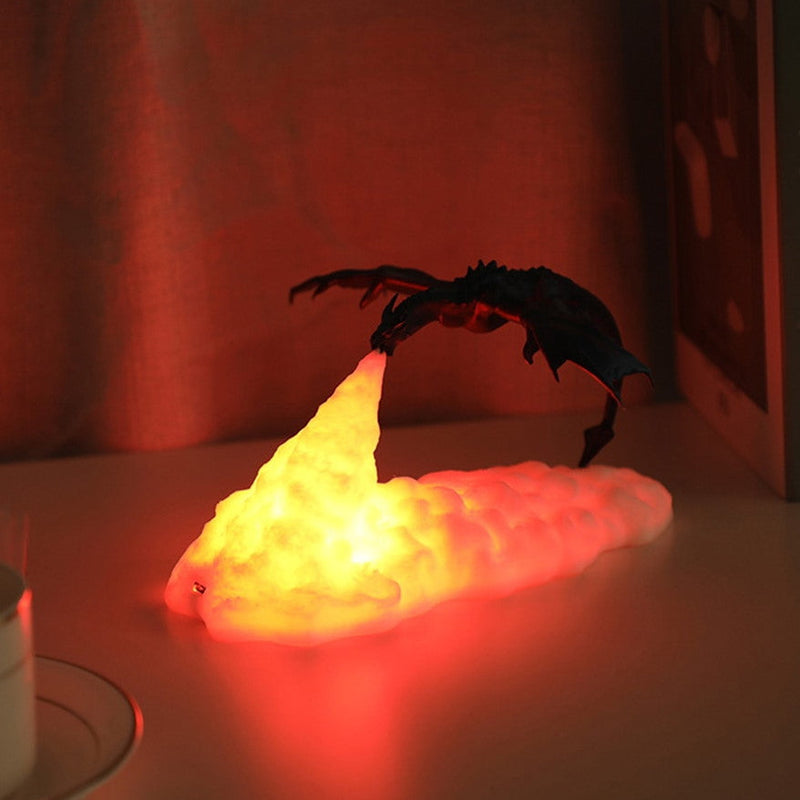 MythGlow – Wandleuchte in Drachenform mit LED-Licht und skulpturaler Auflösung