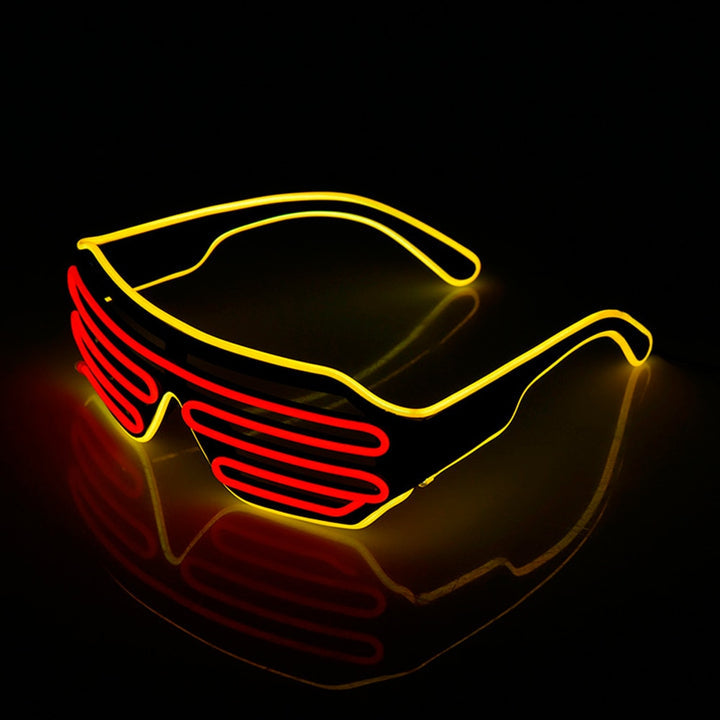 FlashVision - LED Brille für Parteien und Festivals mit blinkenden Lichtern