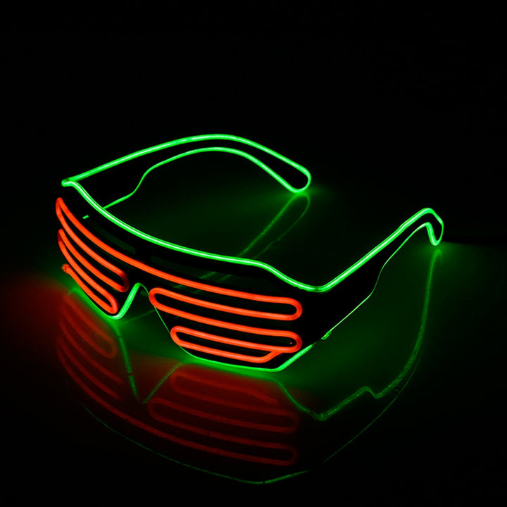 FlashVision - LED Brille für Parteien und Festivals mit blinkenden Lichtern