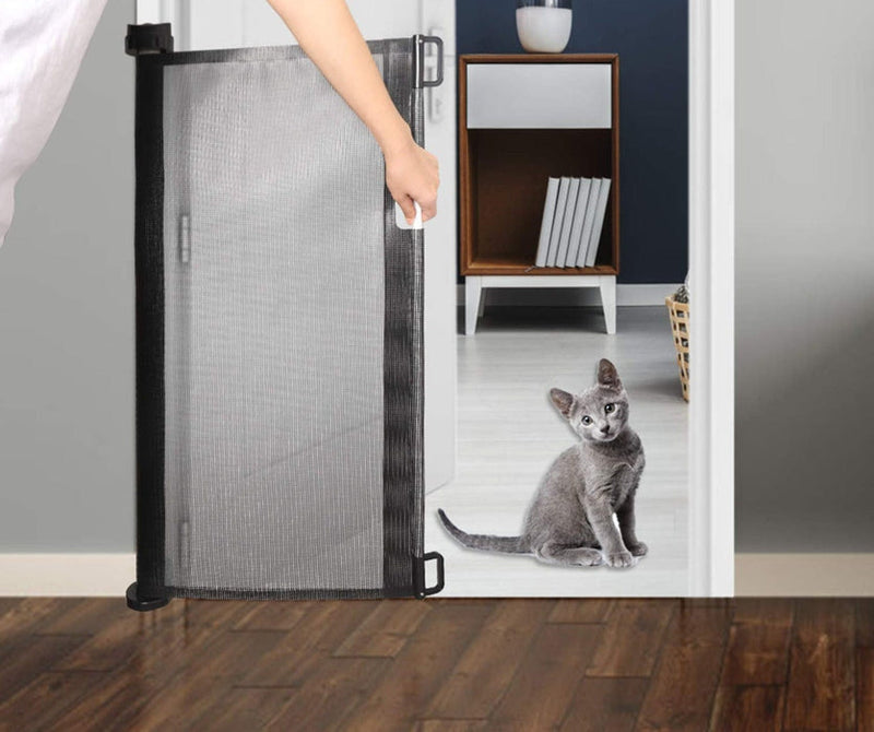 SafeNest – Breites einziehbares Sicherheitstor mit sanftem Aufrolldesign