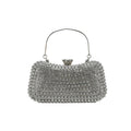 Sorina – Kleine Clutch Tasche mit geometrischem Muster