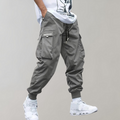 Elias - Lose sitzende Cargohose mit verstellbarem Kordelzug und mehreren Taschen