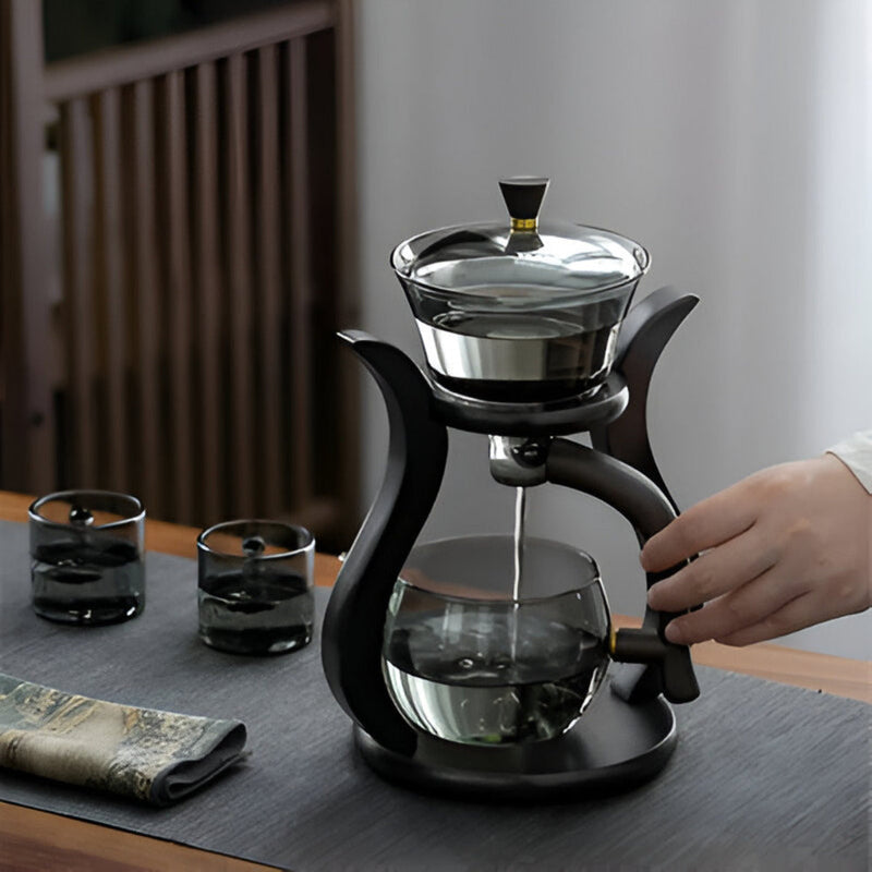 BrewMuse – Teekannen Set mit tropffreiem Ausguss und herausnehmbarem Sieb