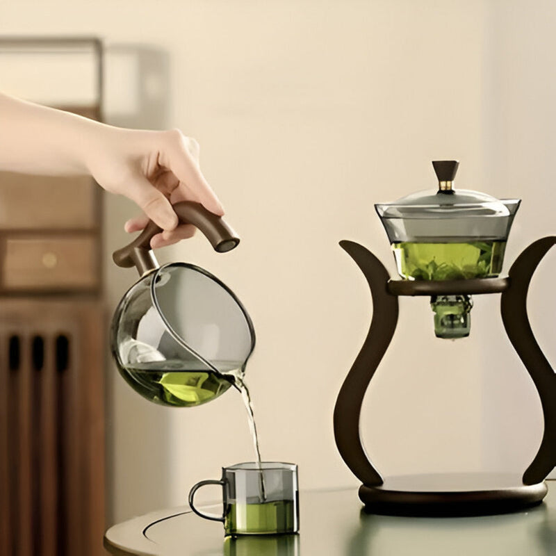 BrewMuse – Teekannen Set mit tropffreiem Ausguss und herausnehmbarem Sieb